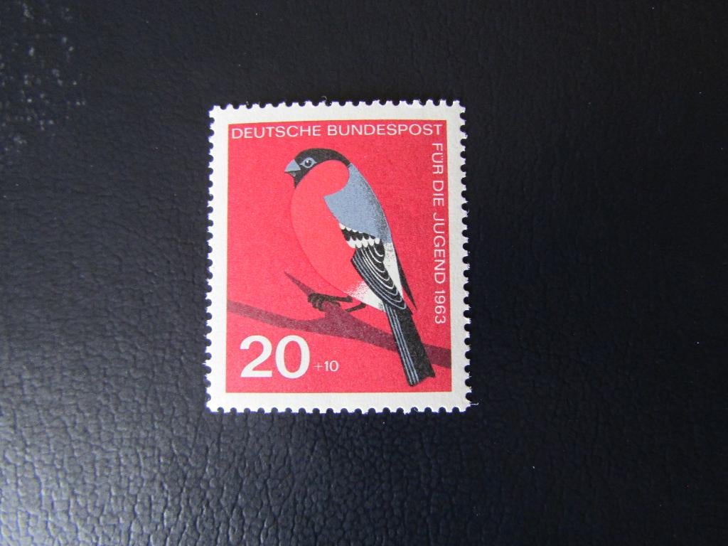 Postzegel Vogel: Goudvink uit Duitsland, Ophalen of Verzenden, Gestempeld, Dier of Natuur