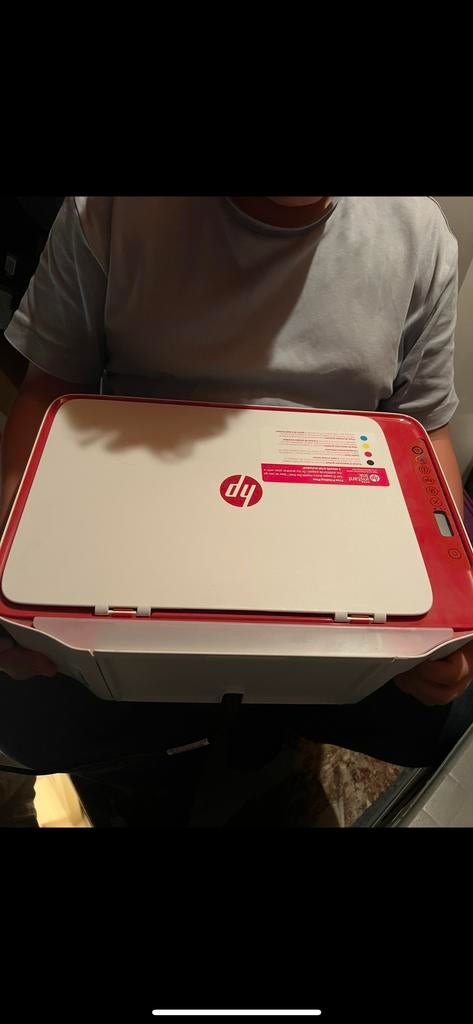 HP DeskJet 2630 All-in-One Printer - Rood/Wit, Gebruikt, Inkjetprinter, All-in-one, Kleur printen