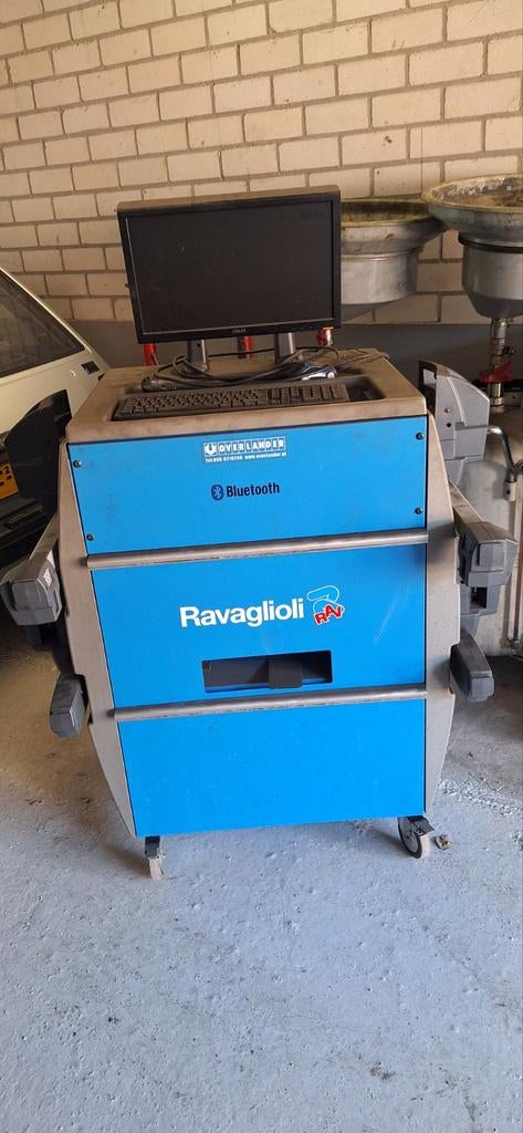 Ravaglioli uitlijncomputer / uitlijner, Auto diversen, Autogereedschap, Ophalen, Zo goed als nieuw