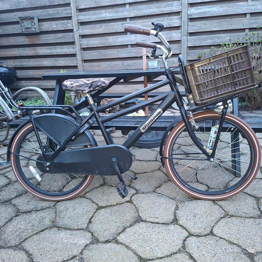 Jongens stadsfiets, Fietsen en Brommers, Fietsen | Jongens, Ophalen, Gebruikt, 22 inch