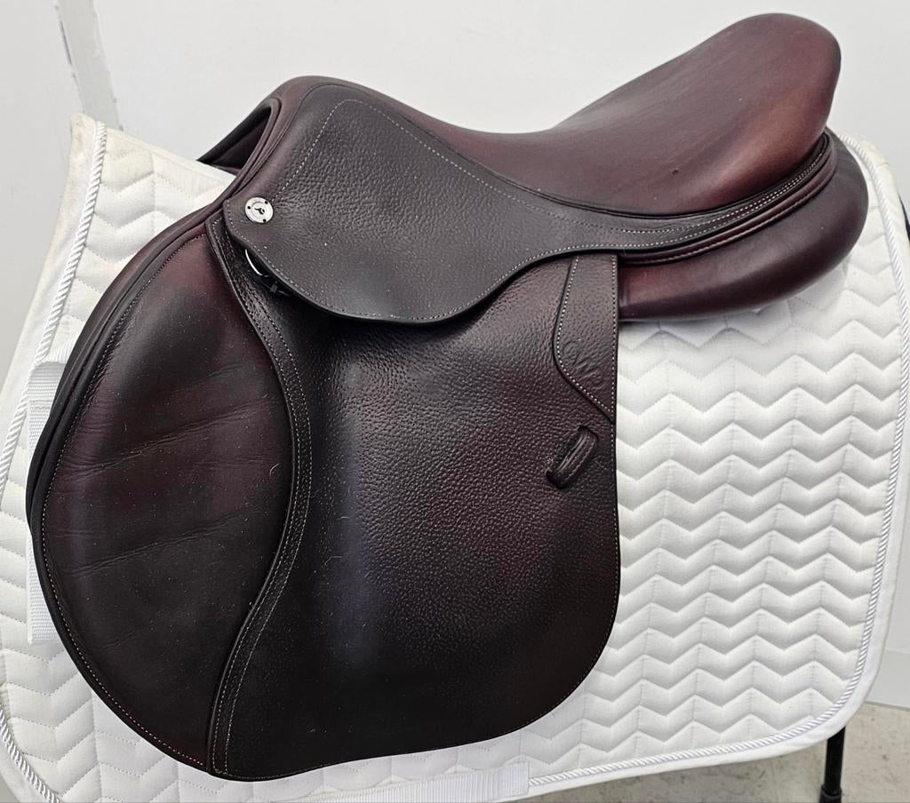 CWD Optim (Classic) springzadel 2021 17,5 inch - zeer netjes, Dieren en Toebehoren, Ophalen of Verzenden, Gebruikt, Springen