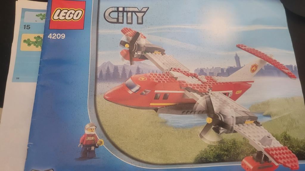 LEGO City Brandweervliegtuig 4209 - Compleet met instructies, City, Lego, Compleet, Ophalen of Verzenden