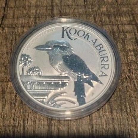 Kookaburra 1 Oz zilveren munt 2022, Ophalen of Verzenden, Zilver