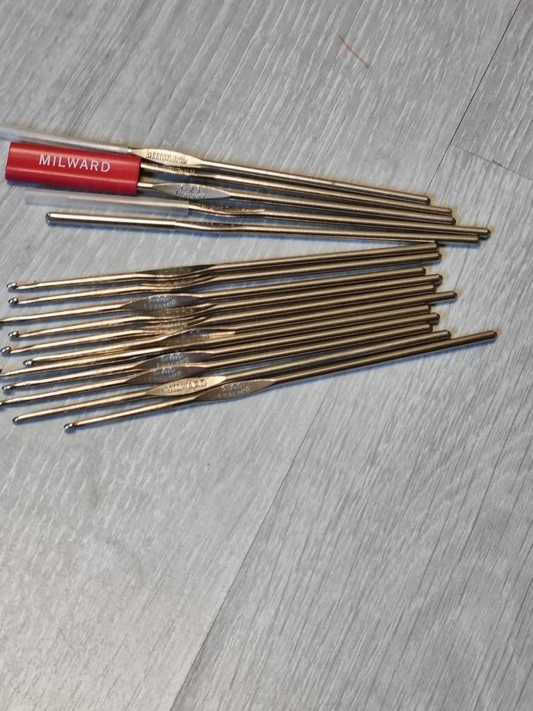 Milward haaknaalden, Ophalen of Verzenden, Breien