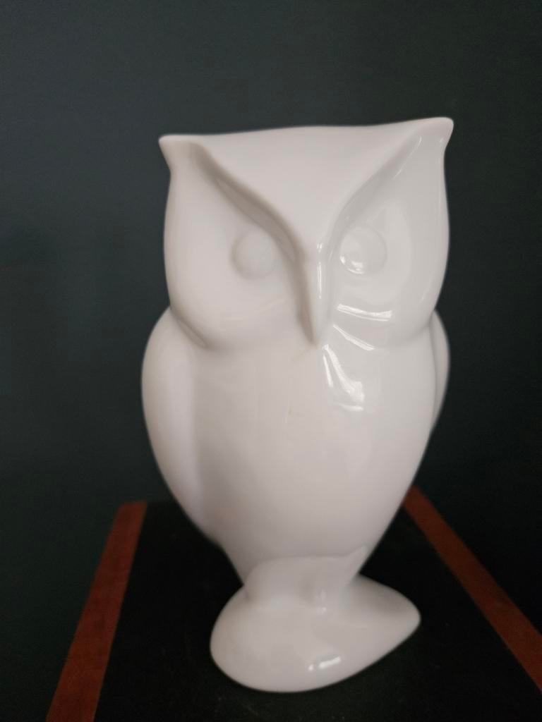 Zeldzame Goebel uil Ljubisa misic, Ophalen, Overige kleuren, Aardewerk of Porselein, Minder dan 50 cm