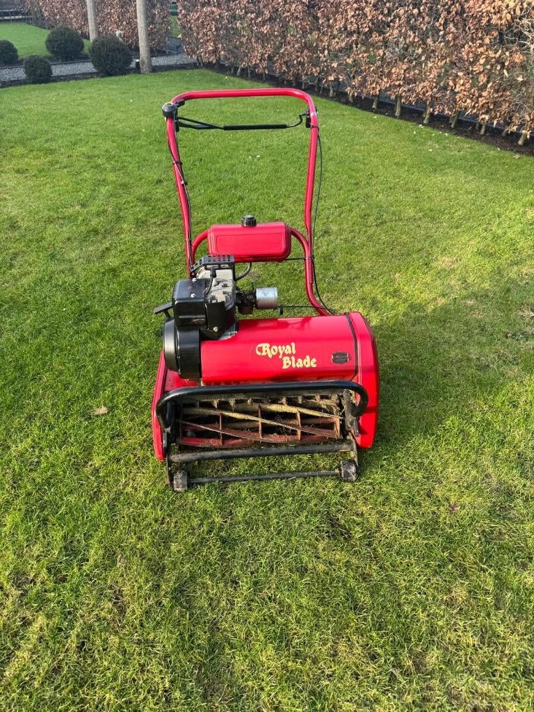 Goede kooimaaier – 50 cm – Voor strak en mooi gazon, Tuin en Terras, Grasmaaiers, Ophalen, Royal, Zo goed als nieuw, Benzine-grasmaaier