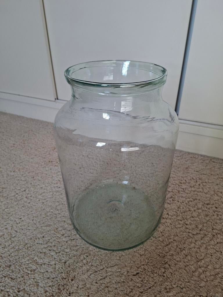 Glazen vaas van Bloomon 35 cm hoog, Huis en Inrichting, Woonaccessoires | Vazen, Ophalen, Overige kleuren, Minder dan 50 cm, Glas