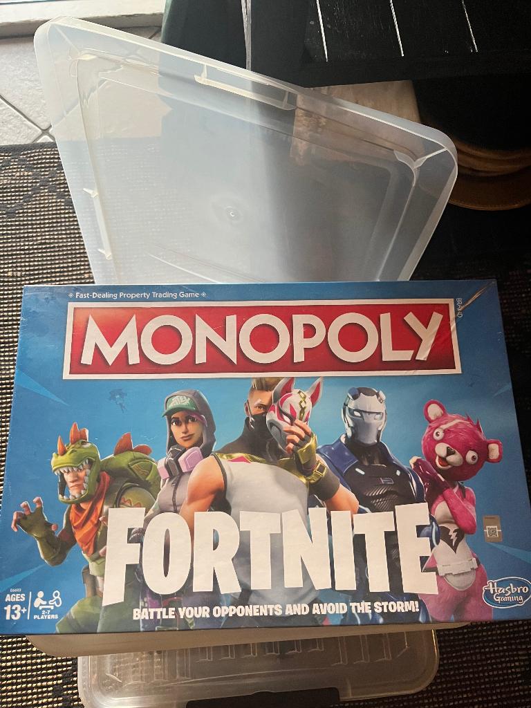 Fortnite monopoly, Ophalen of Verzenden, Nieuw, Hasbro