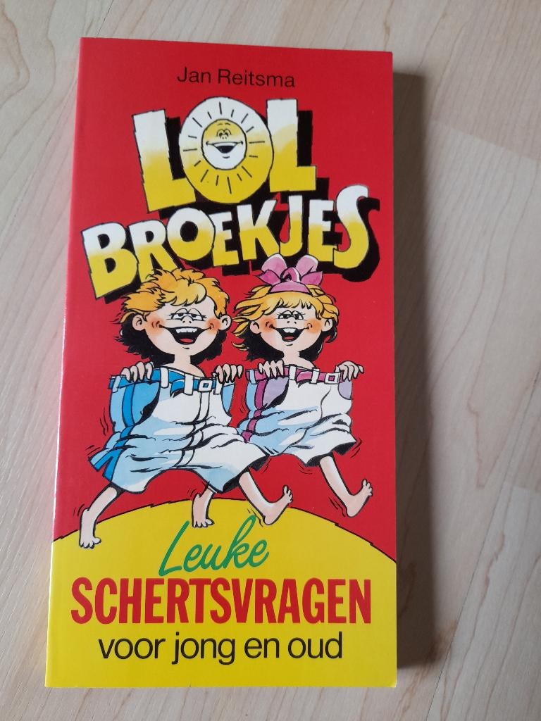 LOL BROEKJES door Jan Reitsma LEUKE SCHERTSVRAGEN VOOR JONG, Ophalen of Verzenden, Gelezen