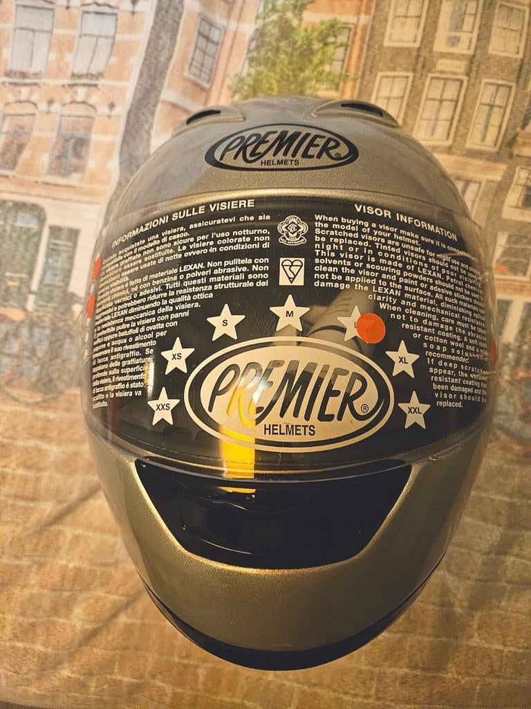 Premier Motorhelm, maat L, Motoren, Kleding | Motorhelmen, Dames, Ophalen of Verzenden, Integraalhelm, L