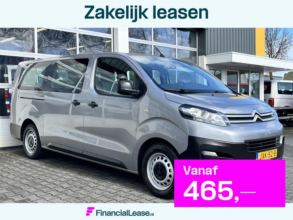 Citroën Jumpy 1.5 BlueHDi XL Marge BTW en BPM vrij! Airco C, Voorwielaandrijving, Stof, Origineel Nederlands, Bedrijf