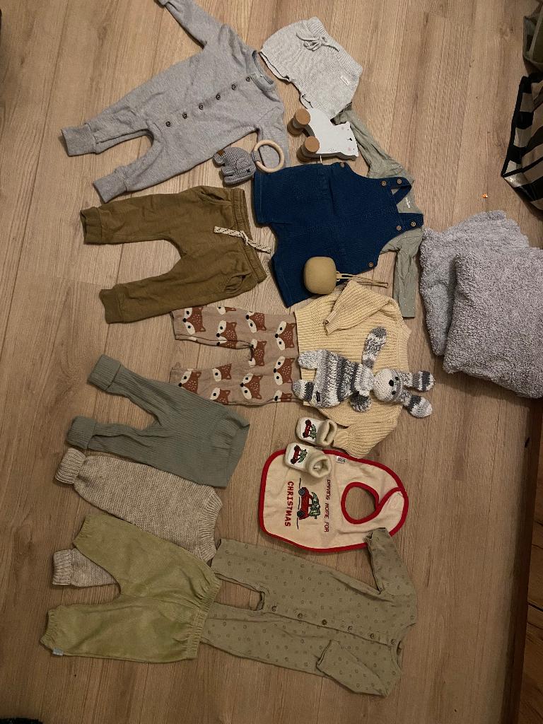 Babykleding pakket 62-68, Ophalen of Verzenden, Zo goed als nieuw, Maat 62