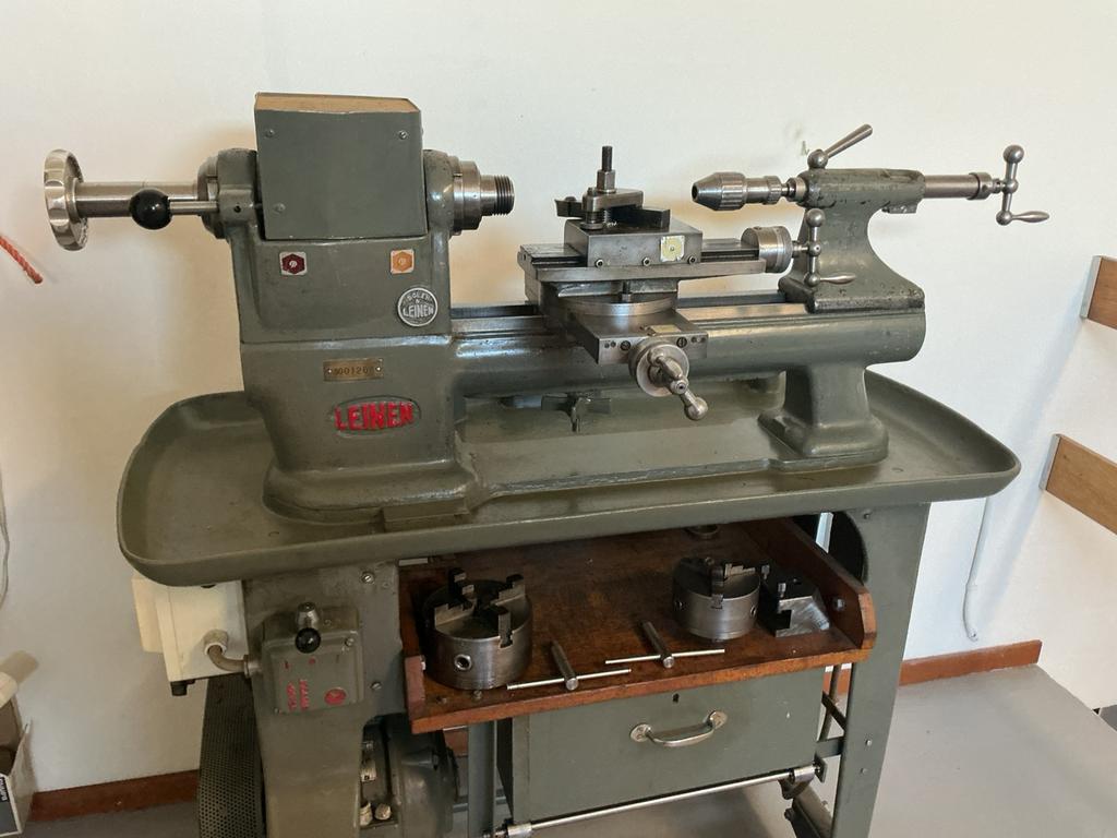 Metaaldraaibank, Ophalen, Gebruikt