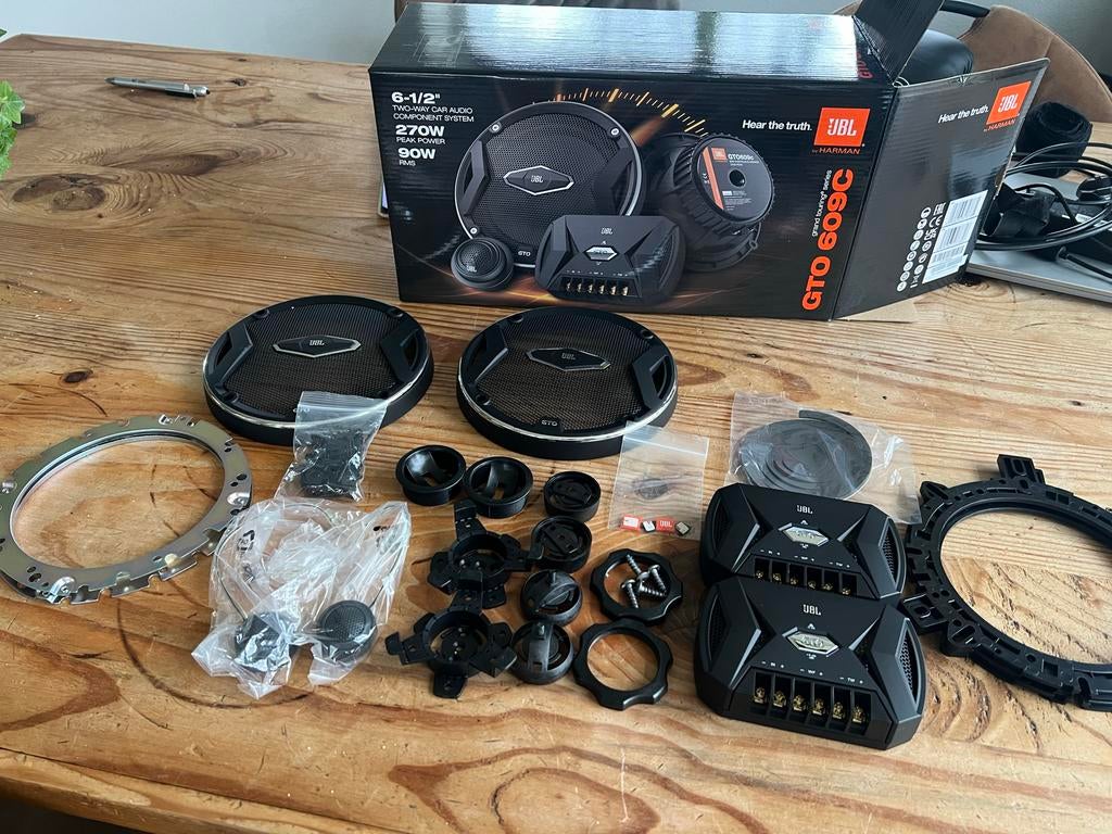 JBL GT0 609C Component Luidsprekers ZONDER SPEAKERS, Auto diversen, Ophalen of Verzenden, Nieuw