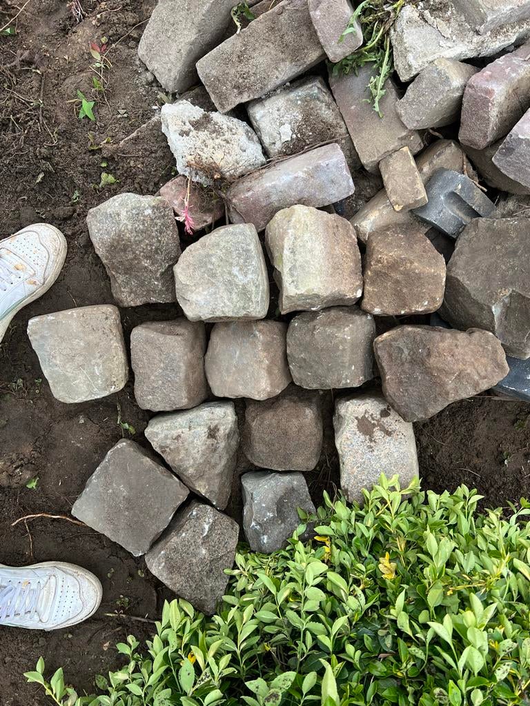 Diverse sierkeien voor tuin of decoratie (31 stuks), Tuin en Terras, Grind, Keien en Split, Ophalen, Gebruikt, Graniet, Kei