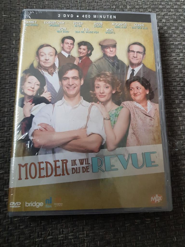 Dvdbox Moeder ik wil bij de revue.(Nieuw verpakt), Alle leeftijden, Ophalen of Verzenden, Nieuw in verpakking, Drama