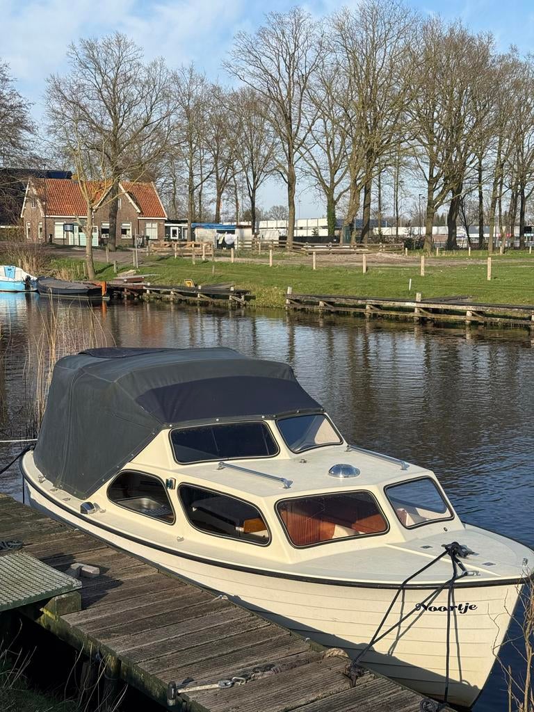 Noorse sloep spitsgatter fjord 20, Watersport en Boten, Ophalen, 10 tot 30 pk, Gebruikt, Binnenboordmotor