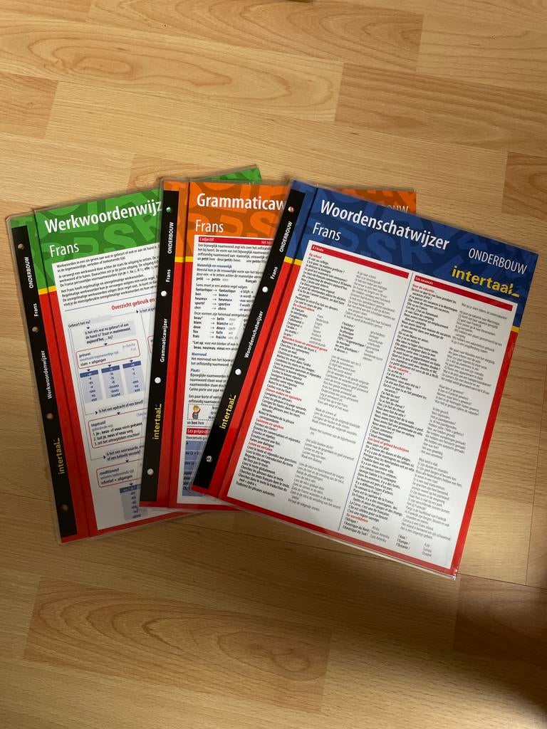 Set van 3 Frans Onderbouw (Intertaal), Ophalen of Verzenden, Gelezen, Non-fictie