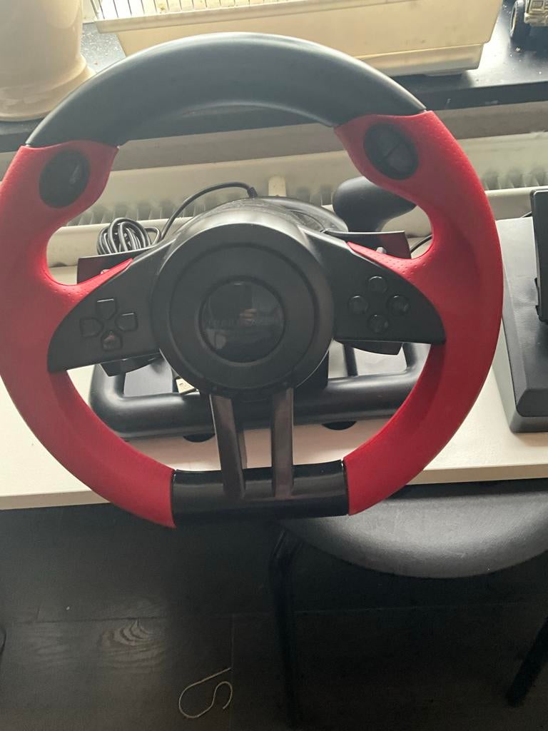 Race Stuur met Pedalen - Gaming Accessoire, Ophalen, Gebruikt, 1 speler, Racen en Vliegen