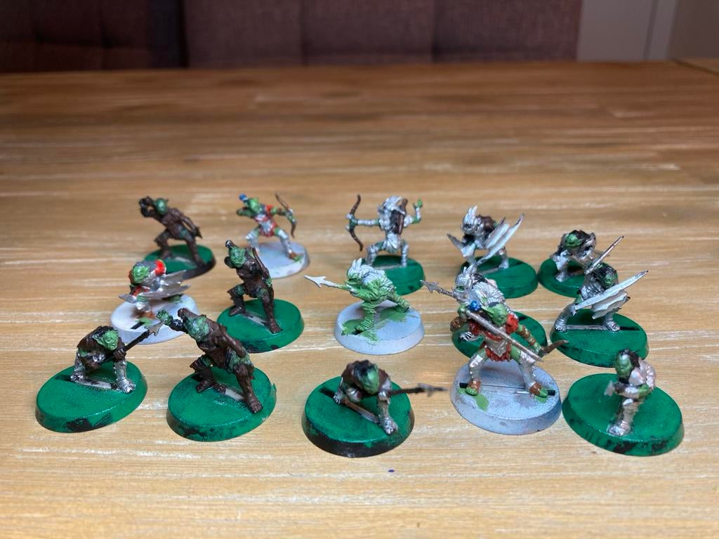 Moria goblins - Middle Earth Strategy Battle Game, Gebruikt, Figuurtje(s), Geverfd, Lord of the Rings