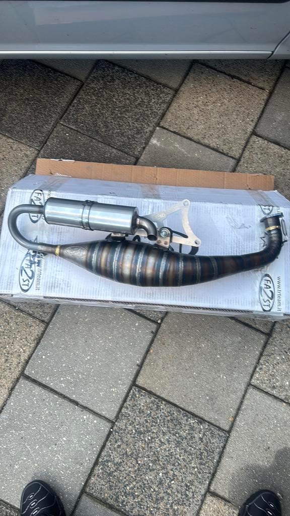 2Fast4Race uitlaat minarelli horizontaal 70cc, Ophalen of Verzenden, Nieuw