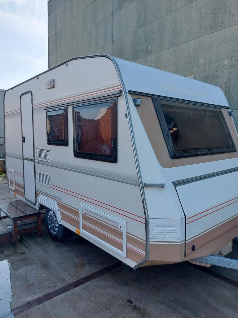 SUPERNETTE DETLEFFS NEW-LINE 390 LICHTGEWICHT  4 PERSOONS, Caravans en Kamperen, Caravans, ., Bedrijf, Treinzit, Dwarsbed