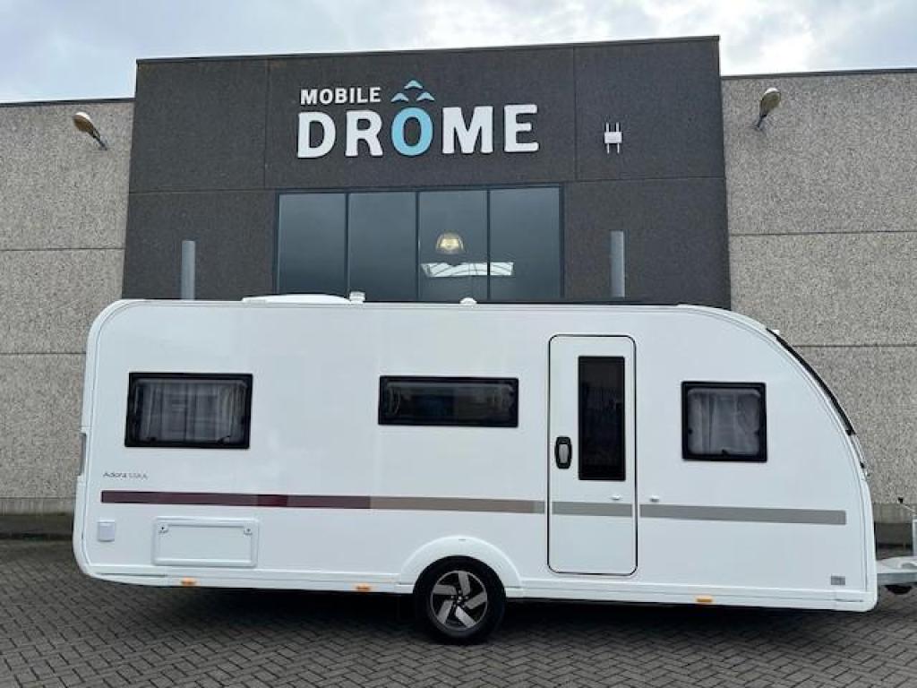Adria Adora 532 UL Enkele bedden/Dakairco, Caravans en Kamperen, Rondzit, Bedrijf, Adria, 6 tot 7 meter