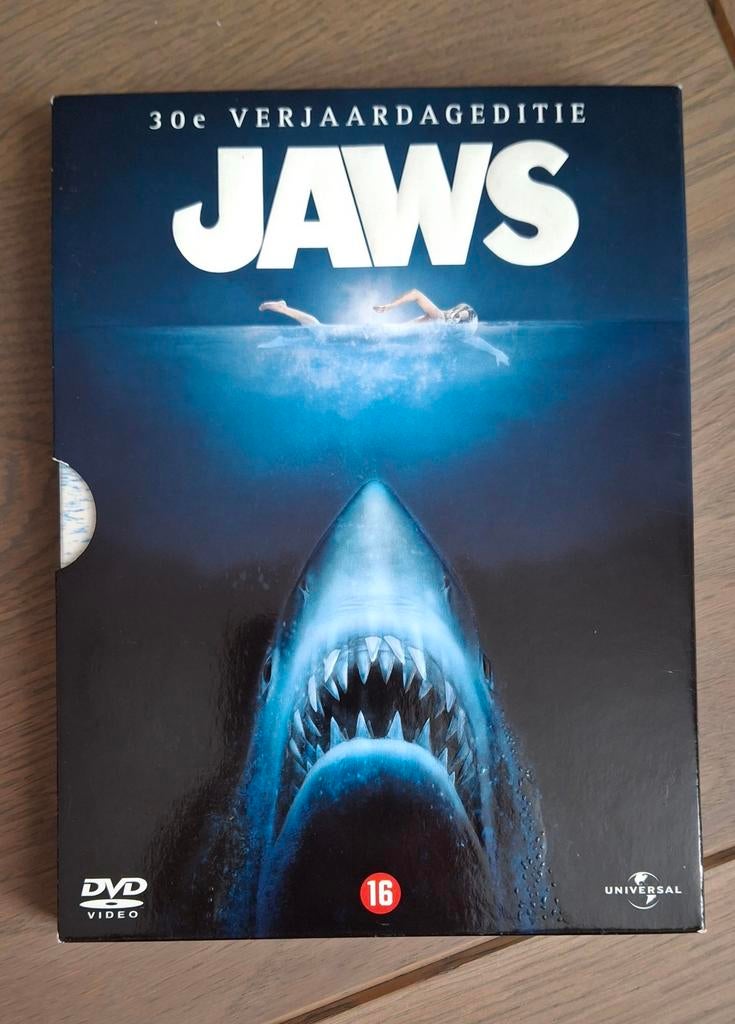 Jaws 30e Verjaardagseditie DVD - Klassieke Horrorfilm, Vanaf 16 jaar, Ophalen of Verzenden, Zo goed als nieuw, Actiethriller