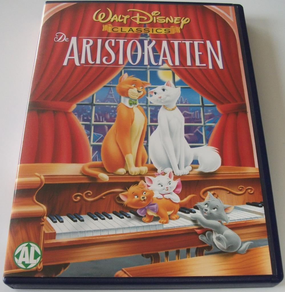 Dvd *** ARISTOKATTEN *** Walt Disney Classics, Tekenfilm, Ophalen of Verzenden, Zo goed als nieuw, Alle leeftijden