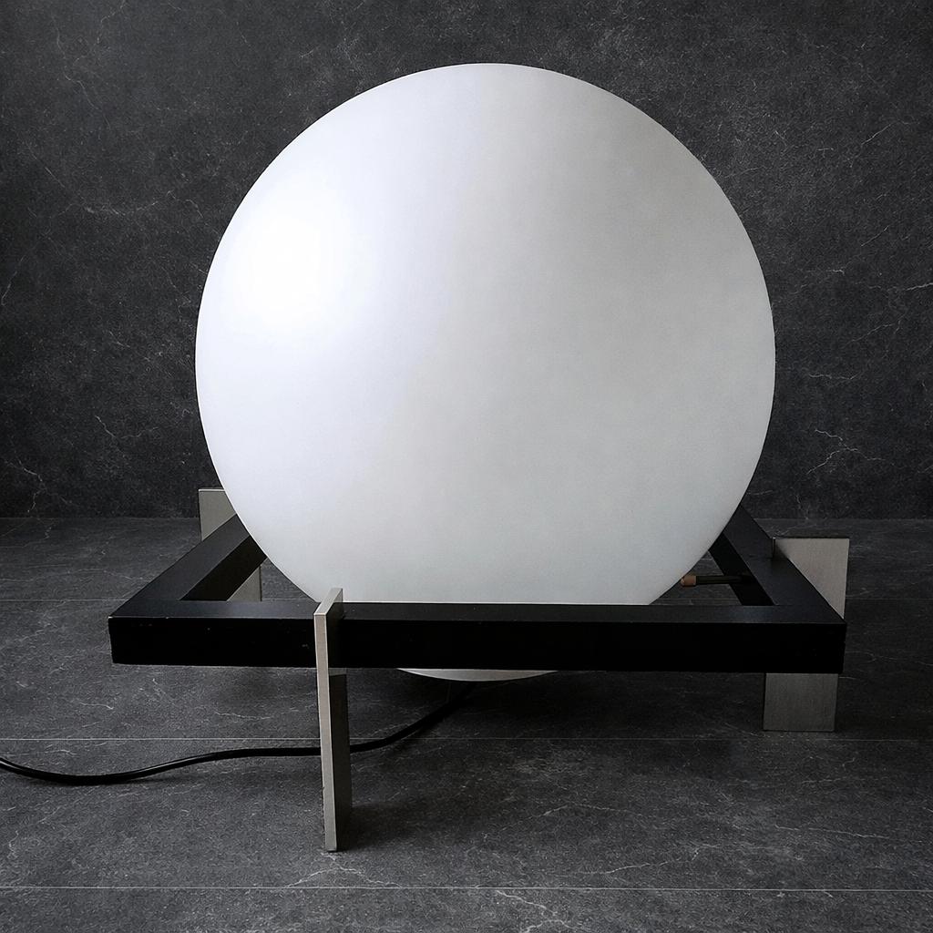 Floorlamp Zodiac door Ton A.C. Alberts voor Raak, Ophalen, Gebruikt, Sixties, Glas