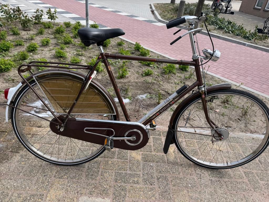 Tekoop mooie gazelle impala herenfiets 2 stuks, Fietsen en Brommers, Fietsen | Oldtimers, 59 cm of meer, Ophalen of Verzenden