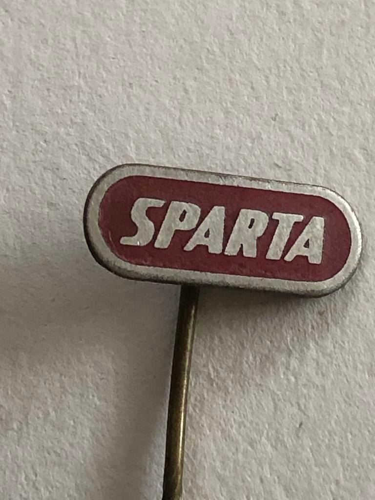 Oud speldje / pin #1 Sparta rijwielen / bromfietsen, Ophalen of Verzenden, Gebruikt, Merk, Speldje of Pin