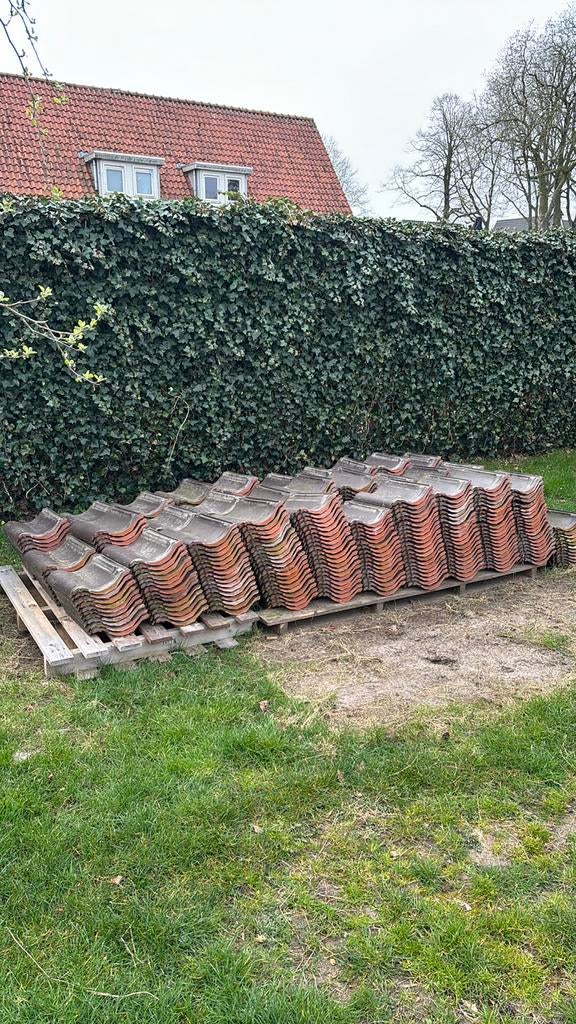 Ovh dakpannen - KDN5, Steen of Klei, Ophalen of Verzenden, Zo goed als nieuw, 15 m² of meer