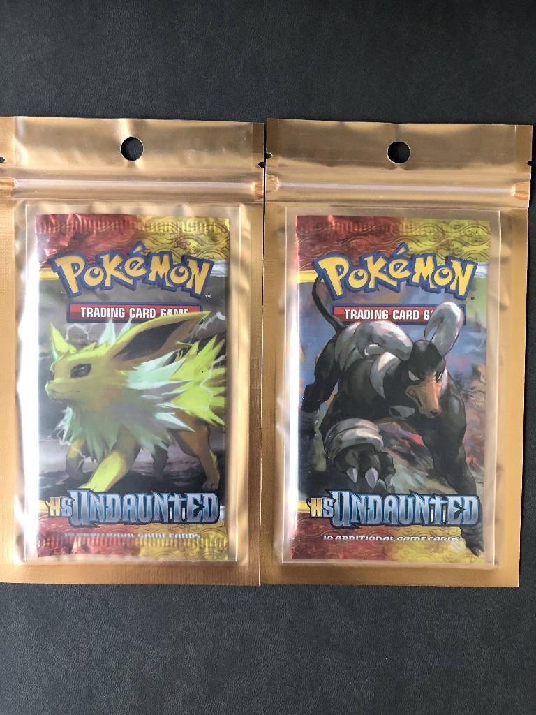 Booster Packs Heartgold Soulsilver Undaunted, Ophalen of Verzenden, Nieuw, Booster