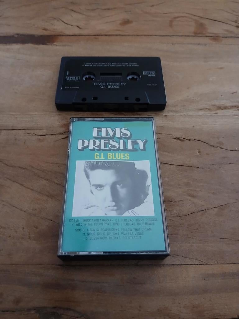 Elvis Presley - G.I. Blues Cassettebandje, Cd's en Dvd's, Cassettebandjes, Gebruikt, 1 bandje, Ophalen of Verzenden, Origineel