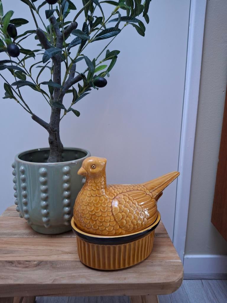 Franse Paté Terrine - Patrijs Vogel, Antiek en Kunst, Ophalen of Verzenden