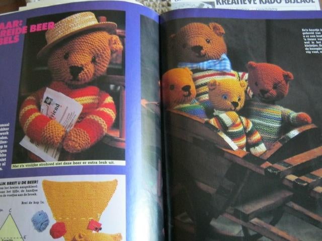 Breipatroon  Beer nr 9075, Hobby en Vrije tijd, Breien en Haken, Verzenden, Nieuw, Breien, Patroon of Boek