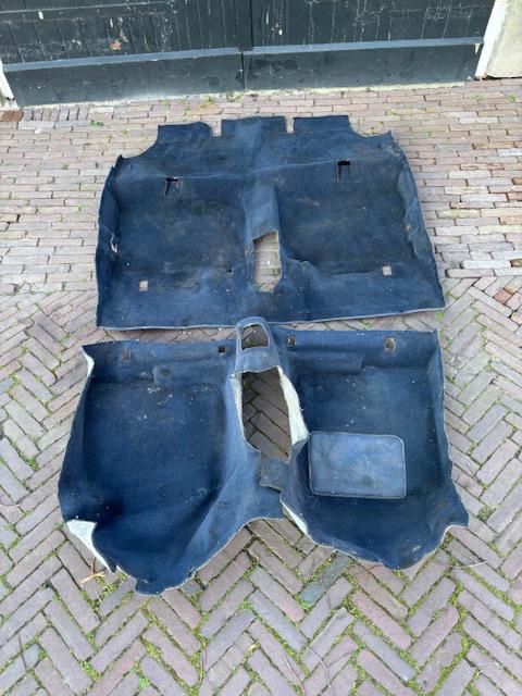 Volvo 240 blauwe vloerbedekking, Ophalen of Verzenden, Gebruikt