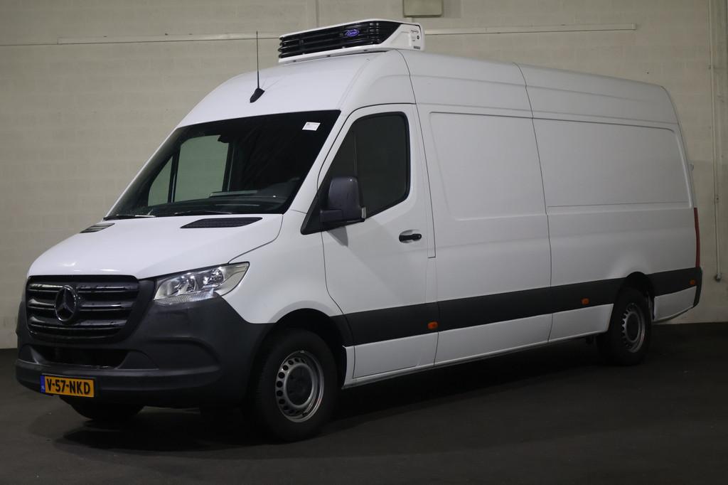 Mercedes-Benz Sprinter 315 CDI L3 H2 Automaat Koelwagen Vrie, Auto's, Bestelauto's, Gebruikt, Euro 6, 4 cilinders, Wit