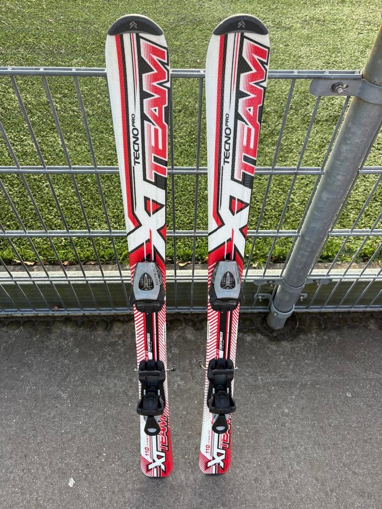 Ski’s techno pro team 110 cm, Sport en Fitness, Skiën en Langlaufen, 100 tot 140 cm, Zo goed als nieuw, Ski's, Ophalen