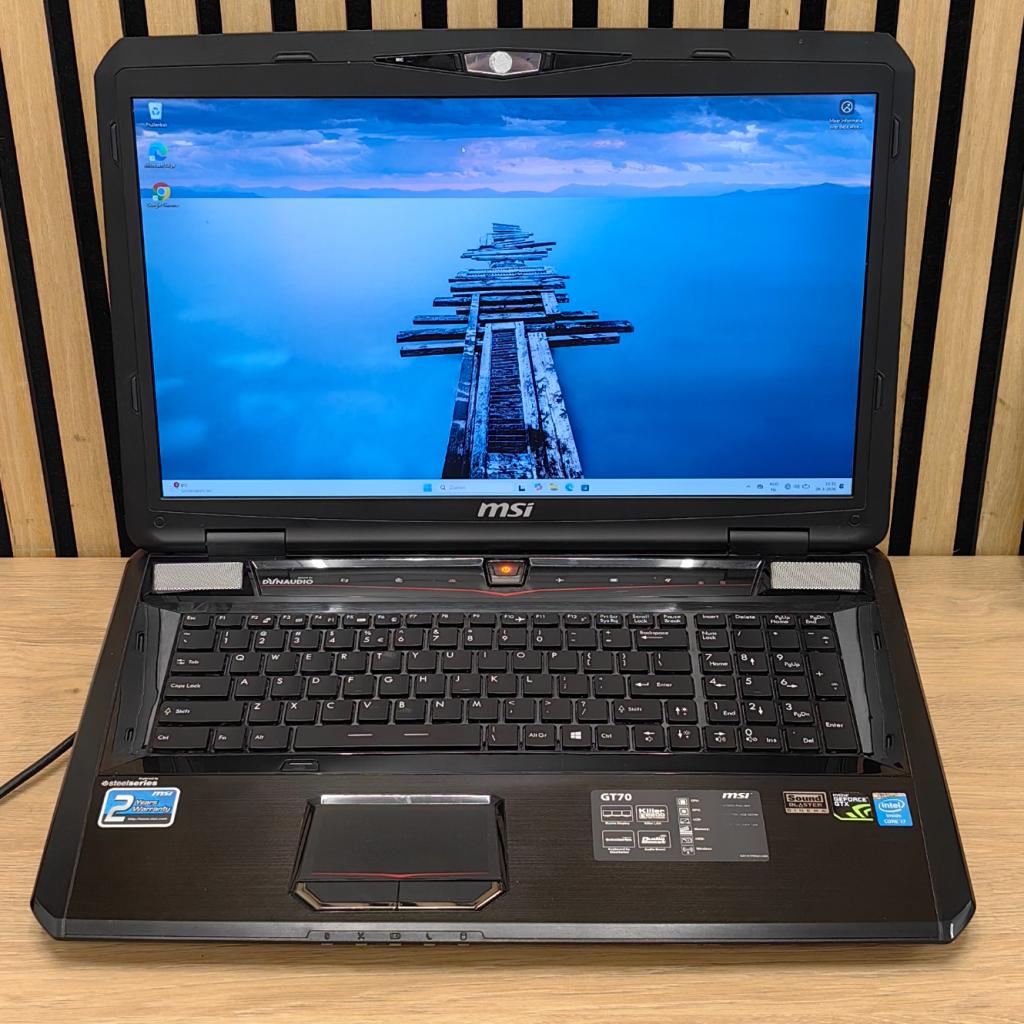 MSI GT70 Intel Core i7 512GB GTX770M 12GB Windows 11, MSI, Zo goed als nieuw, Support@msi.com, No. 69, Lide St., Zhonghe Dist.
New Taipei City 235
Taiwan