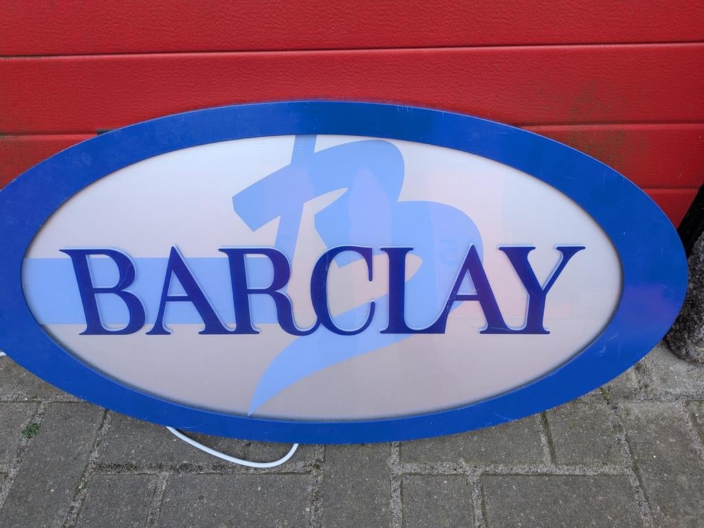 Barclay verlichting, Ophalen, Lichtbak of (neon) lamp