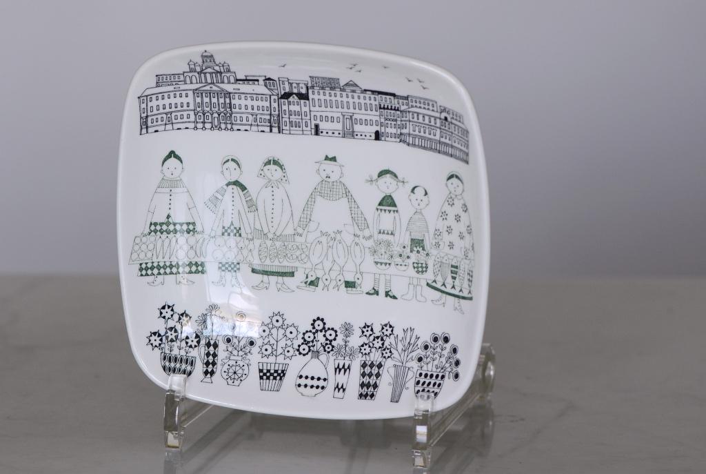 ✅ ARABIA Emilia schaal RAIJA UOSIKKINEN retro ca. 1965, Ophalen of Verzenden