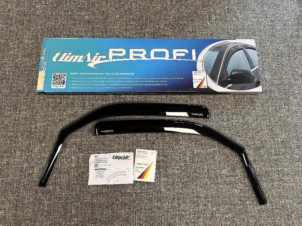 Climair zijwindschermen donker - Opel Agila / Suzuki Wagon, Auto diversen, Tuning en Styling, Ophalen of Verzenden