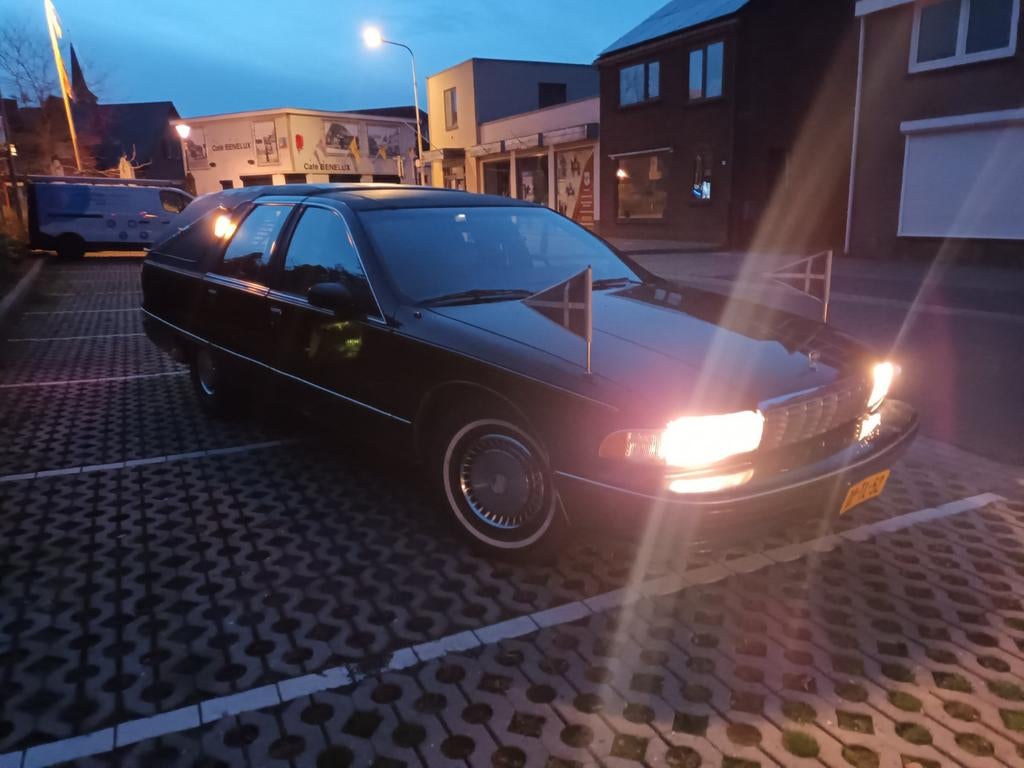 Chevrolet Caprice 1992 Zwart, Automaat, 5000 cc, 8 cilinders, Airconditioning