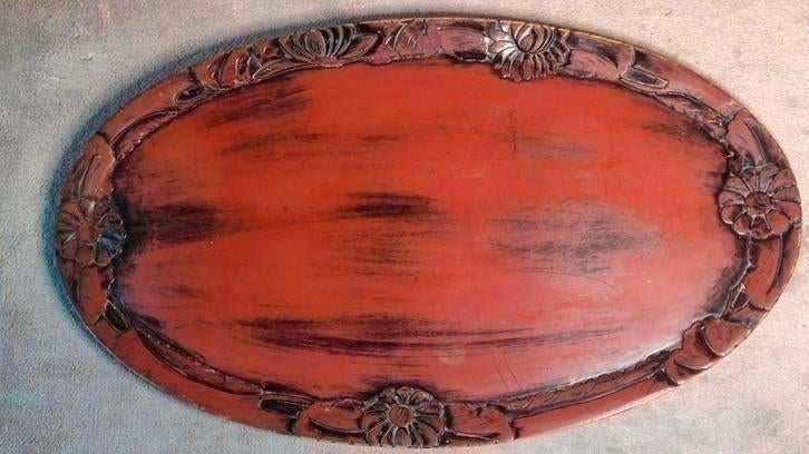 Japans lakwerk dienblad Kamakura-Bori - 53x31 cm, Ophalen of Verzenden