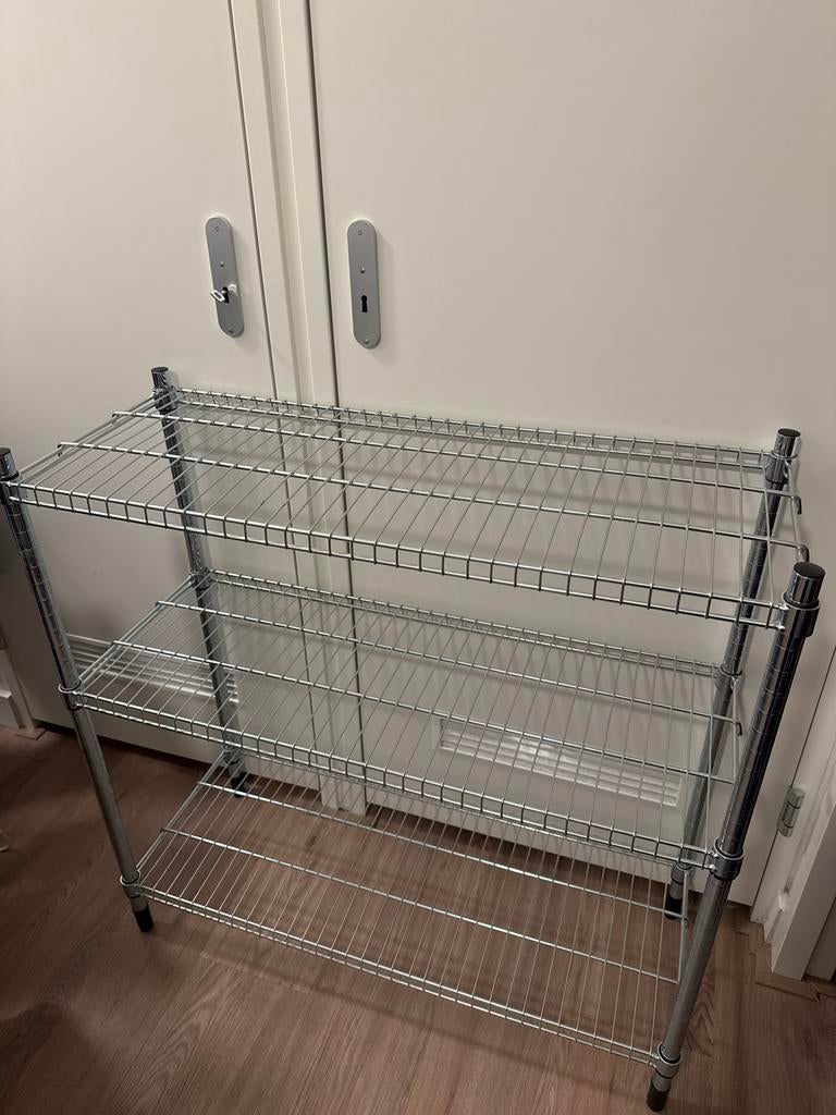 Omar IKEA stellingkast met 3 planken, Ophalen, Zo goed als nieuw