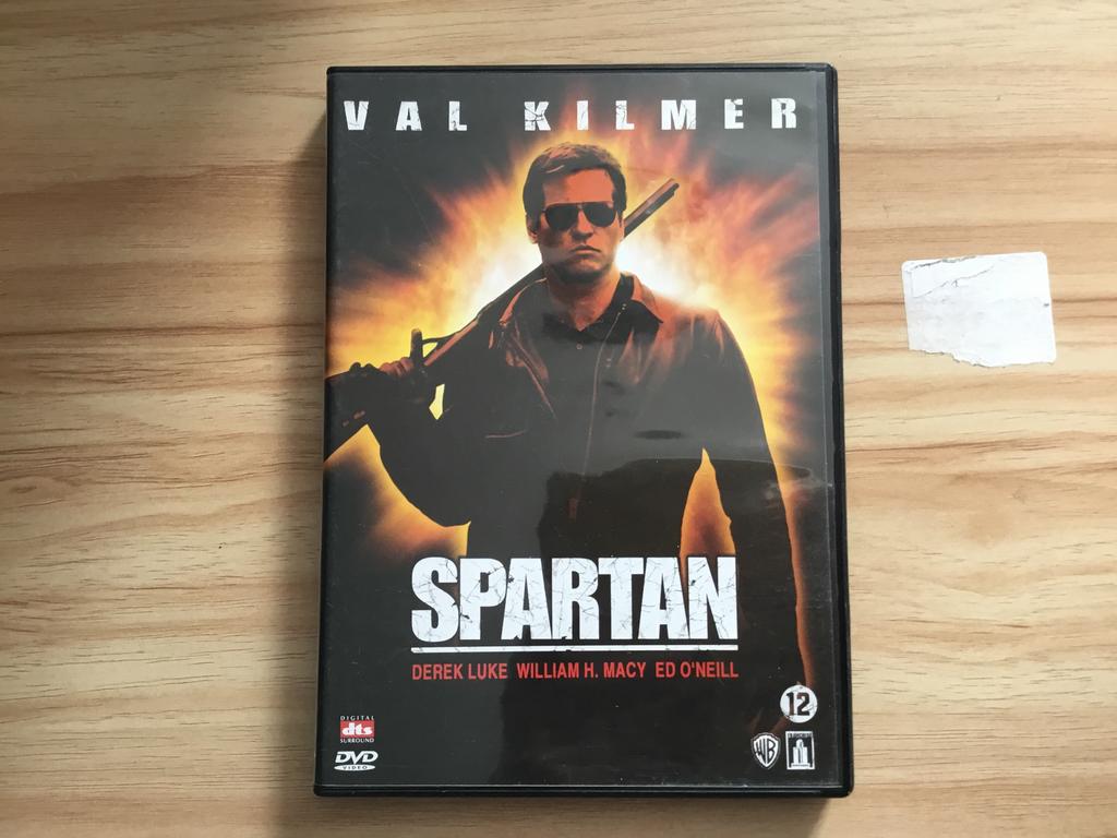 Dvd spartan, Ophalen of Verzenden, Zo goed als nieuw