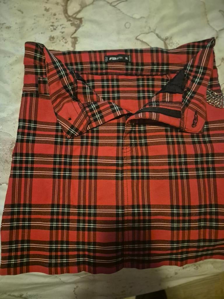 Rood geruit rokje, Ophalen of Verzenden