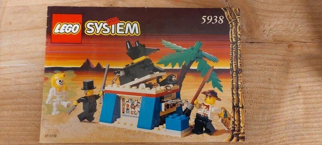 Lego System 5938 Oasis Ambush, Ophalen of Verzenden, Gebruikt, Complete set, Lego